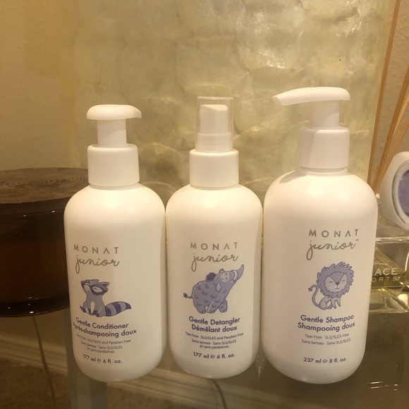 Bath, Skin & Hair Monat Junior Line Shampoo Conditioner And Detangler Poshmark